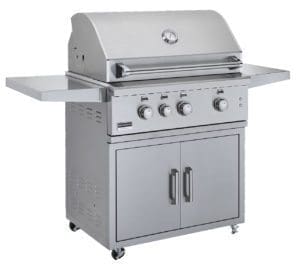 Broilmaster grill.