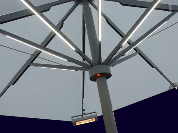 Caravita Integrated Lighting and Heat.